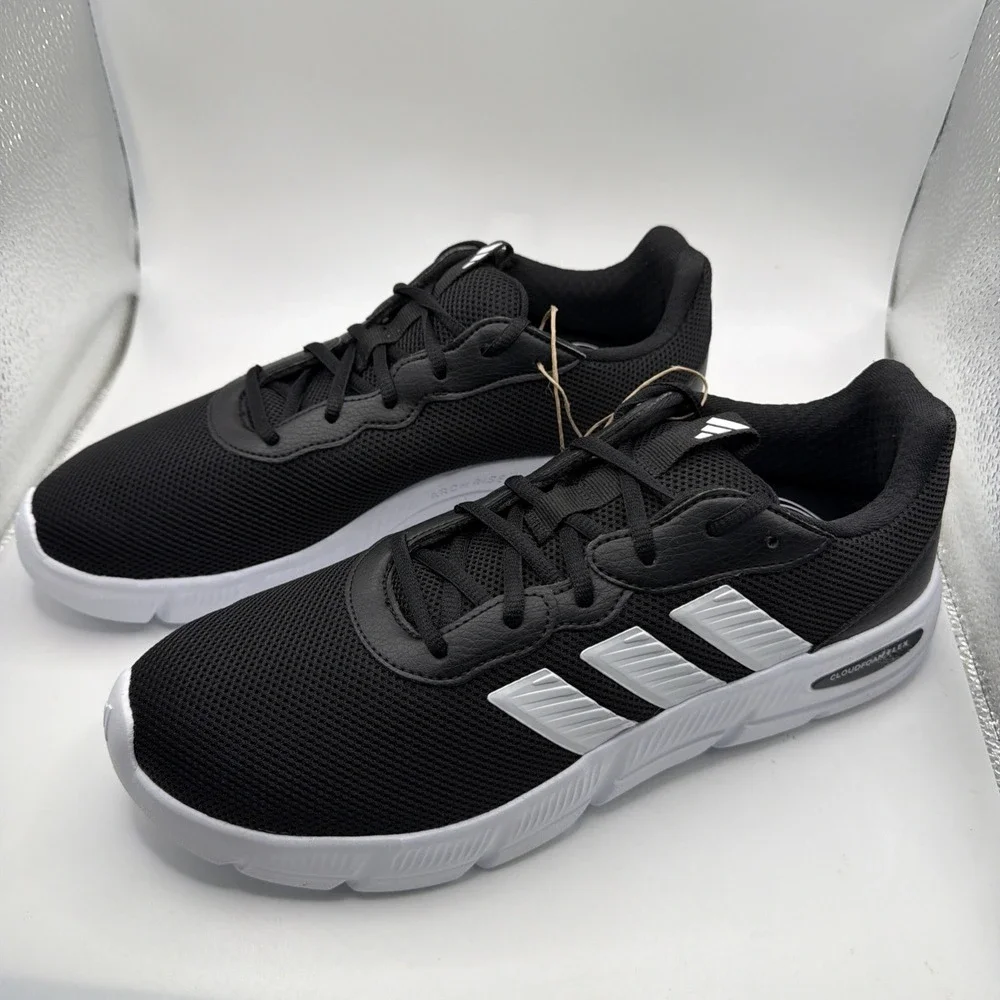 Adidas Women's Cloudfoam Flex HQ4960 Black Size 10 Comfort Running Shoes